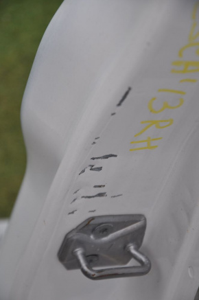 Front right quarter with central pillar Ford Escape MK 13-14 pre-rest white, dented central pillar