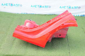 Rear wing sunset left Ford Fiesta 11-19 4d red