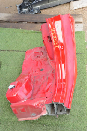 Rear wing sunset left Ford Fiesta 11-19 4d red