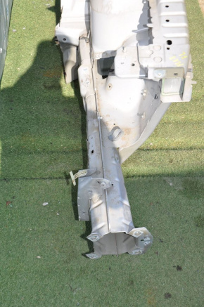 Front quarter left Ford Flex 13-12 gray