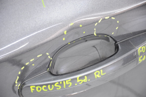 Door assembly rear left Ford Focus mk3 11-18 graphite J7, dents