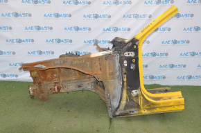 Front left quarter Ford Mustang mk6 15-23 burned, without side member