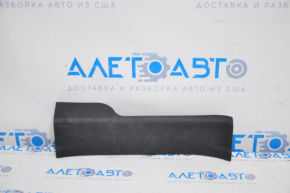 Door sill trim rear left Hyundai Santa FE Sport 13-16 black rubbed
