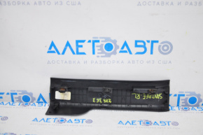 Door sill trim rear left Hyundai Santa FE Sport 13-16 black rubbed