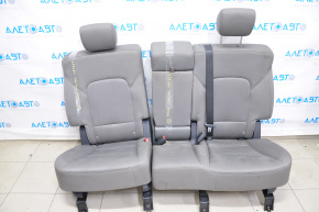 Rear row of seats 2 row Hyundai Santa FE Sport 13-16 pre-restyling, cloth gray