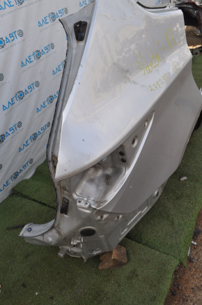 Quarter wing rear right Hyundai Santa FE Sport 13-18 silver, dented, bumps