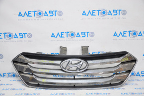 Radiator grill assembly Hyundai Santa FE Sport 13-14 prerest