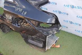 Quarter wing rear left Hyundai Sonata 11-12 black