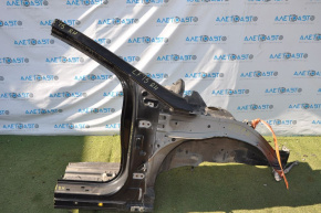 Quarter front right Hyundai Sonata 15-19 black