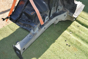 Quarter front right Hyundai Sonata 15-19 black