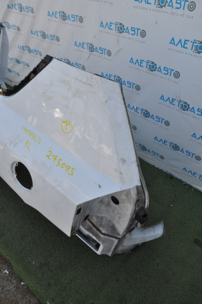 Quarter wing rear left Jeep Compass 11-16 white
