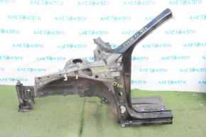 Front left quarter Lexus CT200h 11-17 black, bent side member