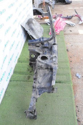 Front left quarter Lexus CT200h 11-17 black, bent side member