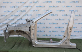 Front left quarter with center pillar Nissan Rogue 14-20 silver