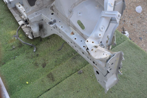 Front left quarter with center pillar Nissan Rogue 14-20 silver