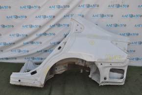 Quarter wing rear left Subaru Legacy 15-19 white, dented, bumps