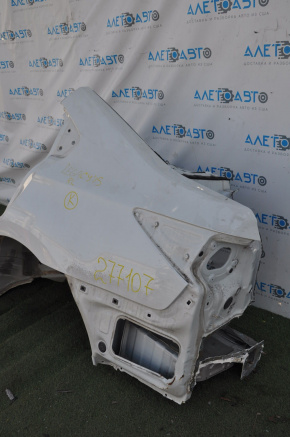 Quarter wing rear left Subaru Legacy 15-19 white, dented, bumps