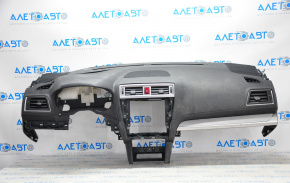 Dashboard front panel without AIRBAG Subaru Outback 15-17 dent, scratches