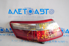 Light outer wing left Toyota Camry v40 07-09 hybrid, broken glass, broken fastener