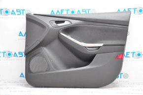 Door trim panel, front right, Ford Focus mk3 11-18, black, Titanium