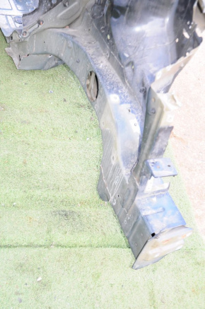 Quarter front left Chevrolet Equinox 10-17 black