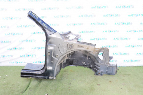 Quarter front right Chevrolet Equinox 10-17 black