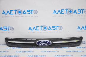 Radiator grill grill Ford Escape MK3 13-16 prerest with emblem chrome strip, broken crepe