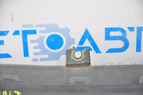 Front bumper lip central Ford Focus mk3 15-17 rest Sport, graphite, cracked crepe, scratches
