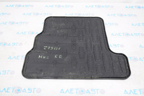Floor mat rear right Lincoln MKC 15-19 rubber black