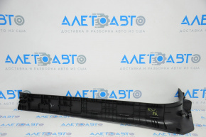 Door sill trim inner front right Nissan Pathfinder 13-20 black, scratches