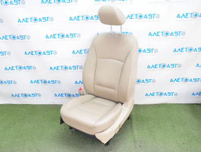 Driver's seat Subaru Outback 15-17 with airbag, electric, beige leather, worn leather