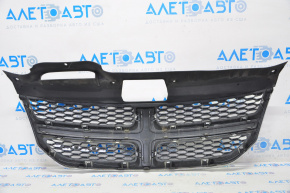 Grille radiator grill Dodge Journey 11-20 chrome with emblem, small poke