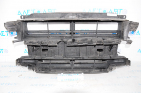 Radiator deflector blinds assembly Ford Escape MK3 13-16 prerest 1.6T, 2.5 with motor, cracked, 4 blinds missing