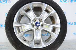 Wheel disk R18 Ford Escape MK3 13-19 type 1 chrome, oxidation, light curb