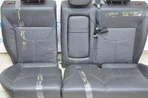 Rear row of seats 2 row Ford Focus mk3 15-18 rest, titanium leather black