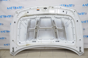 Hood bare Hyundai Sonata 15-17 white W8 dents