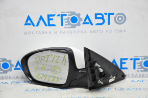 Left side mirror complete Kia Optima 11-13 prerest 6 pins, turn signal, heated, white