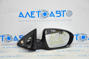 Right side mirror complete Kia Optima 11-13 prerest 6 pins, turn signal, heated, white