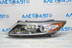 Headlight front left naked Kia Optima 11-13 dorest hybrid halogen