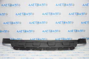 Front bumper lip Nissan Pathfinder 13-16 prerest, structure, crack, broken mount, worn