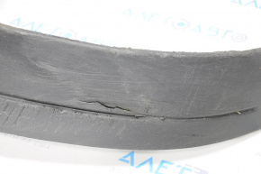 Front bumper lip Nissan Pathfinder 13-16 prerest, structure, crack, broken mount, worn