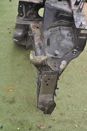 Front left quarter Nissan Rogue 14-20 black, dented threshold, dent