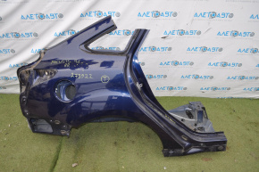 Quarter wing rear right Ford Focus mk3 11-18 4d blue, butt