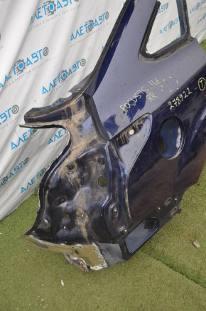 Quarter wing rear right Ford Focus mk3 11-18 4d blue, butt