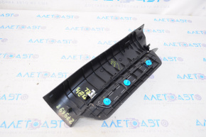 Door sill trim rear left Lexus RX350 RX450h 10-15 black, scratches, bump