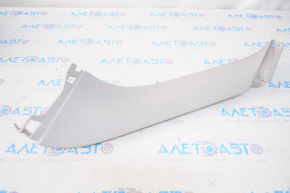 Trunk door trim right Lexus RX350 RX450h 10-15 gray, plastic turned white