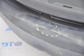 Bare rear bumper VW Tiguan 09-17 lower part, structure, dented, scratch