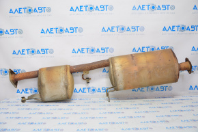 Exhaust line middle section with barrel Infiniti JX35 QX60 13-