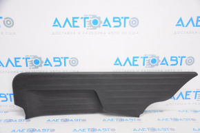 Door sill trim rear left inner Infiniti JX35 QX60 13- black, worn
