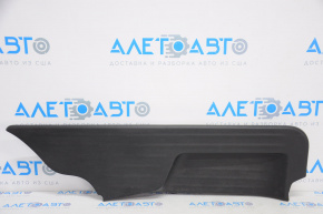Door sill trim rear right inner Infiniti JX35 QX60 13- black, worn
